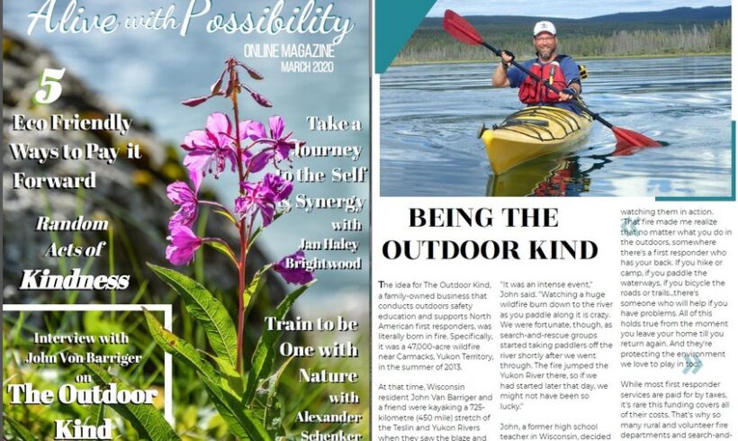 The Outdoor Kind featured in new online magazine!